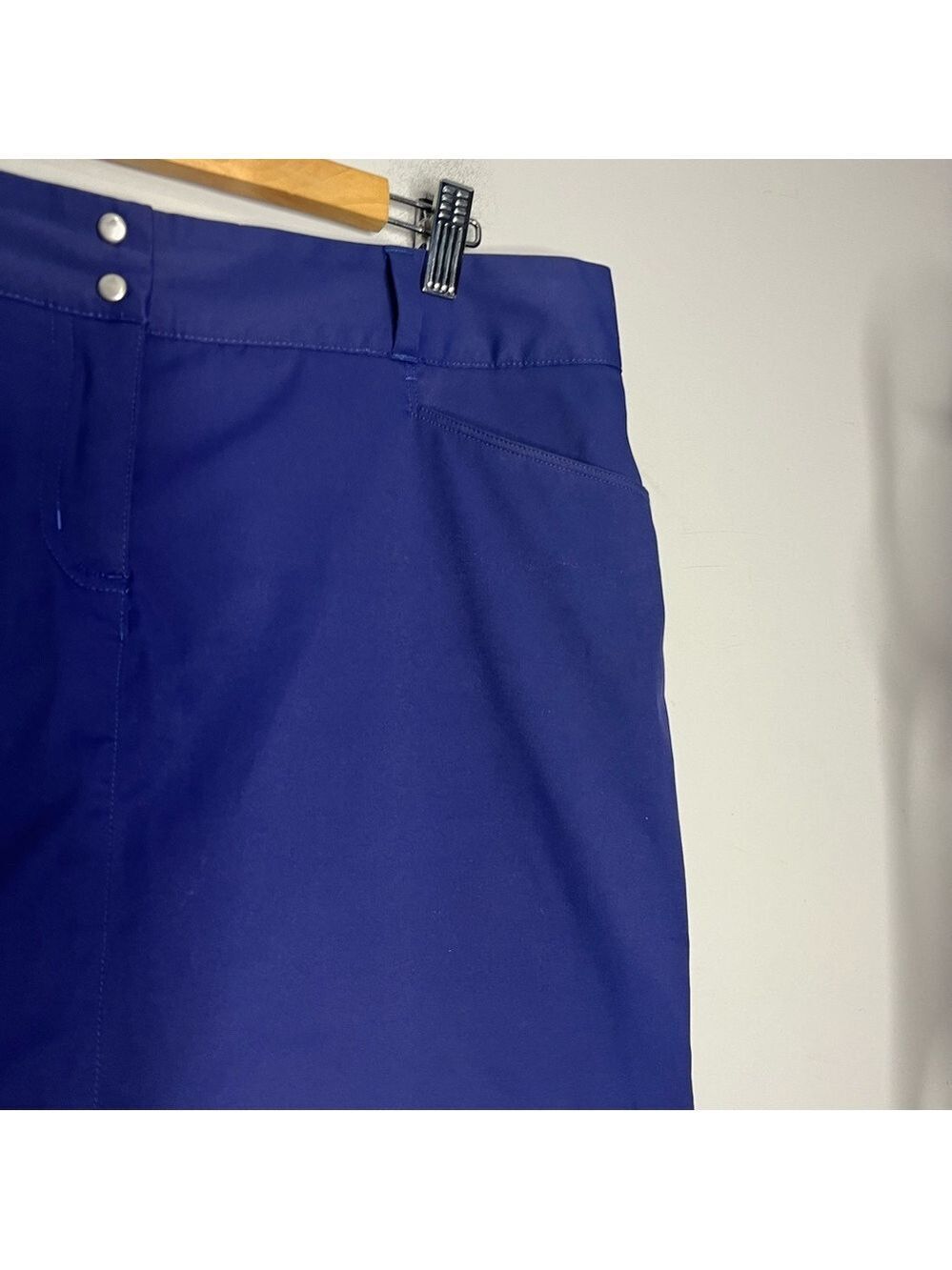Adidas Climalite Essentials Blue Purple Golf Skort; Size 12 - Picture 5 of 14